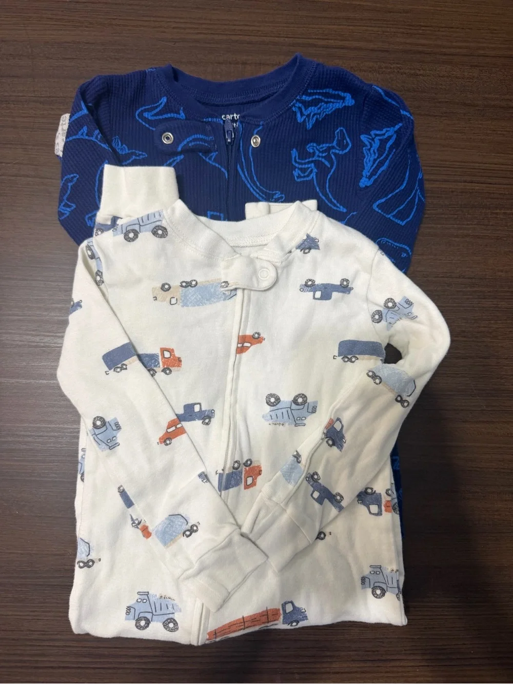 Carter’s Boys Zippy & Footed Pajamas Set